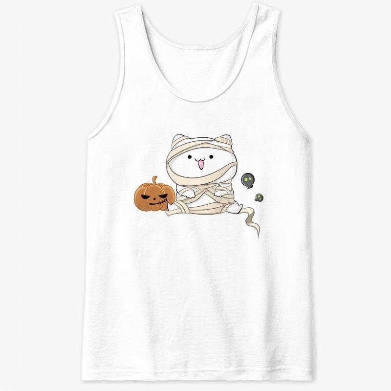 Bongo Cat Meme Boo Pumpkin Halloween 