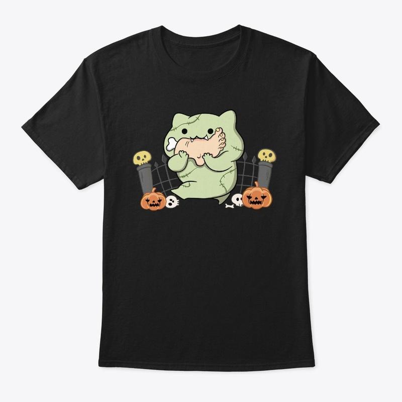 Bongo Cat Meme Boo Pumpkin Halloween 